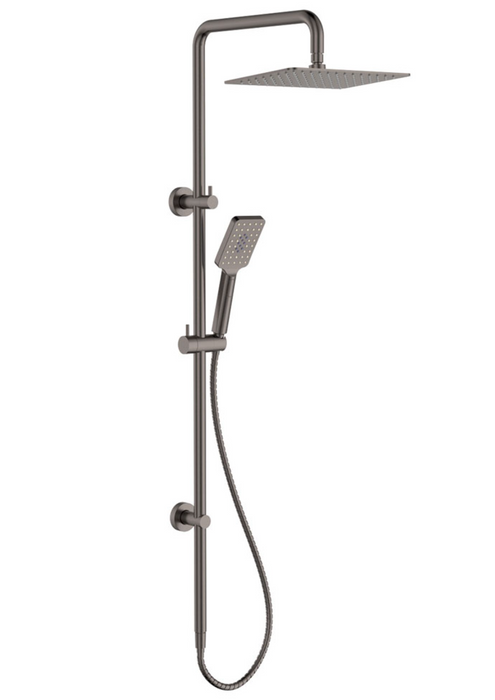 Fienza Tono Twin Shower - Gunmetal