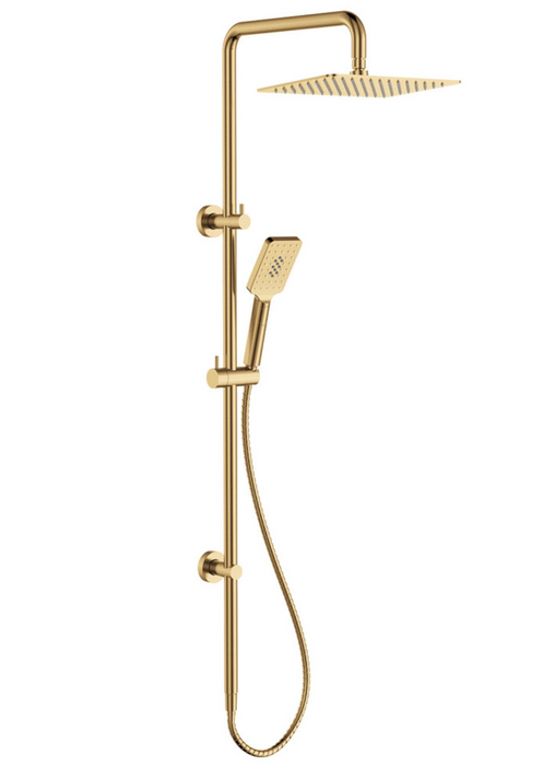 Fienza Tono Twin Shower - Urban Brass