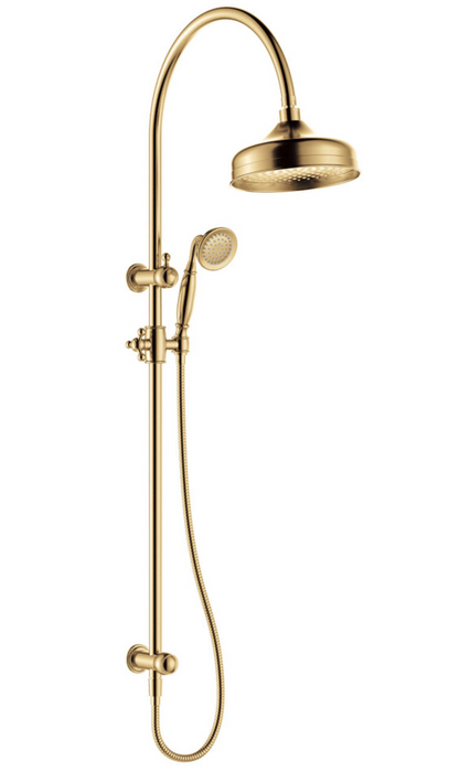 Fienza Lillian Twin Shower - Urban Brass