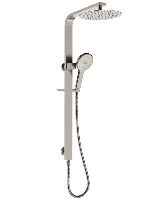 Fienza Kaya Deluxe Twin Shower - Brushed Nickel