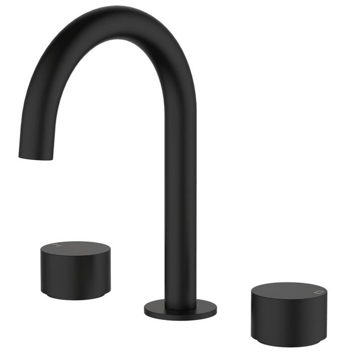 Fienza Kaya Basin Tap Set - Matte Black