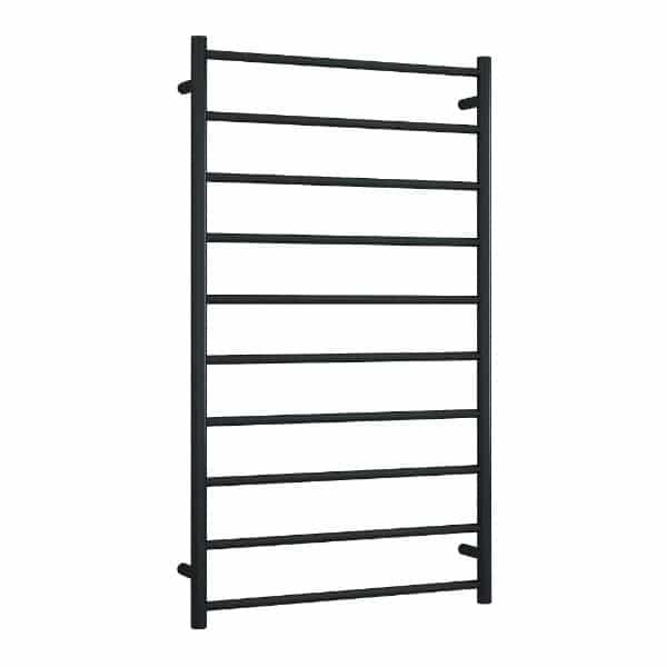 Thermogroup Round Heated Towel Ladder 70 x 120 - Matte Black