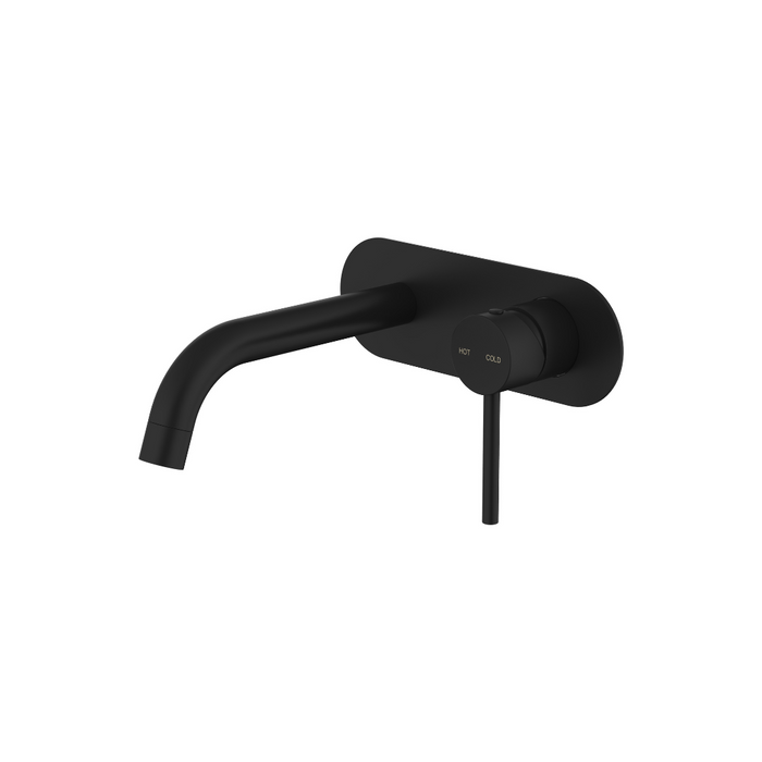 Cali Wall Basin/Bath Mixer Set - Matte Black SALE