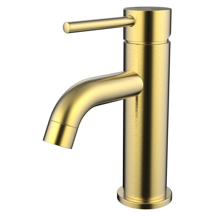 Cali Basin Mixer - Brushed Brass SALE