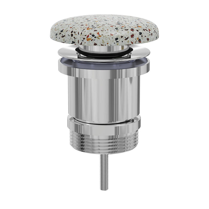 Fienza Concrete Universal Pop-Up Basin Waste - Terrazzo