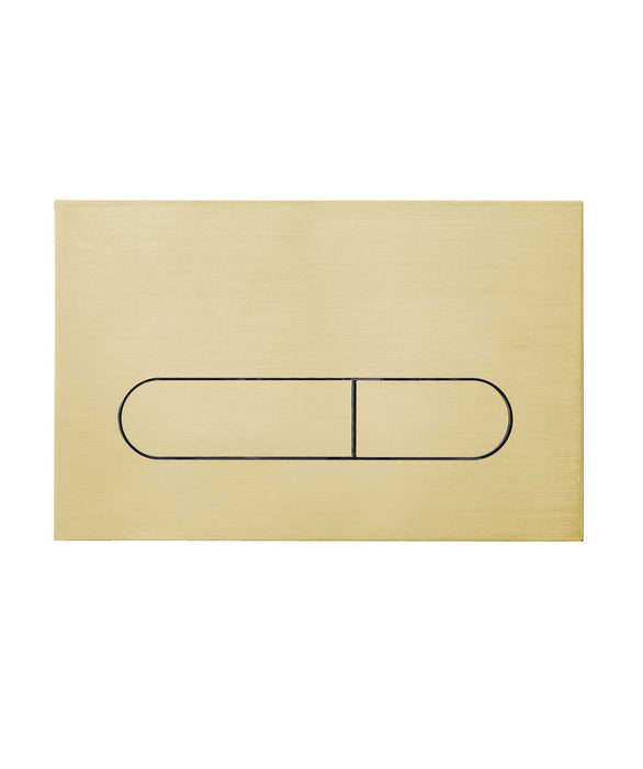 Flush Plate 500 Series - Brushed Gold