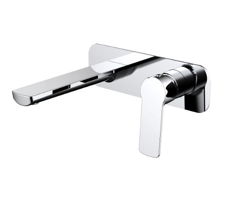 Millennium Akemi Wall Basin Set - Chrome