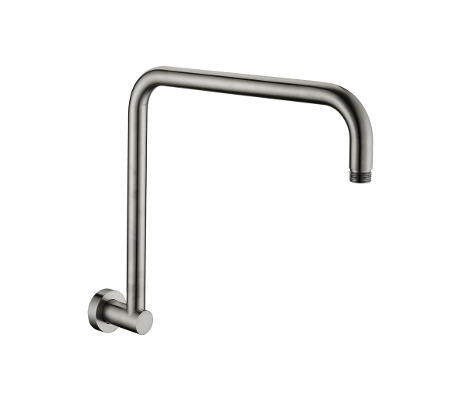 Millennium Akemi High-Rise Shower Arm - Brushed Nickel
