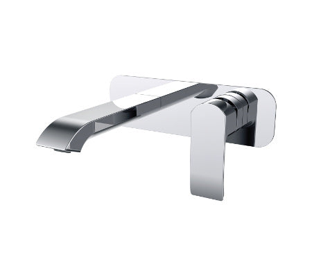 Millennium Zoya Wall Basin Set - Chrome