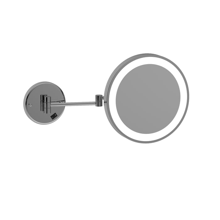 Thermogroup Magnifying Mirror With Light - 5 Magnification 250mm - Chrome