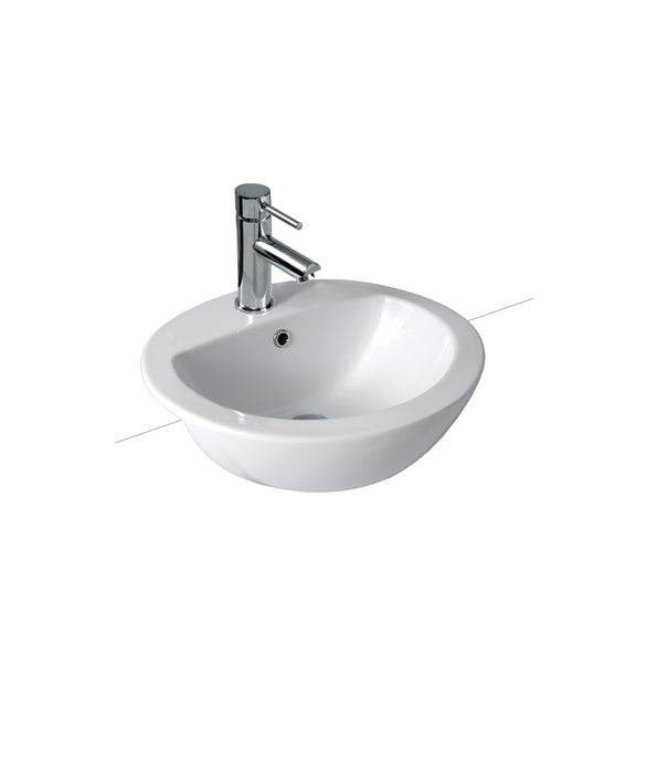 Chios 205 Semi Recessed Basin