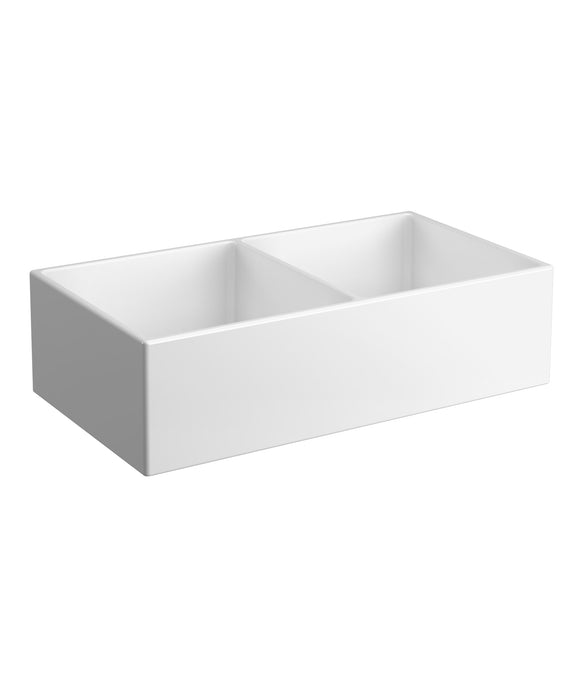 Seima Odessa 915 Kitchen Ceramic Butler Sink - Gloss White