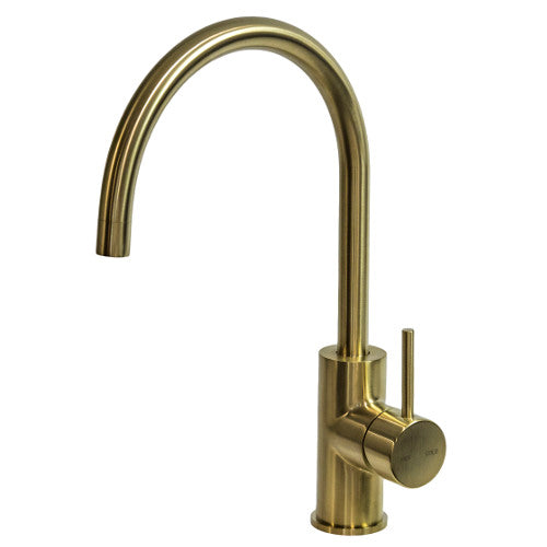 Millennium Cioso Sink Mixer - Modern Brass