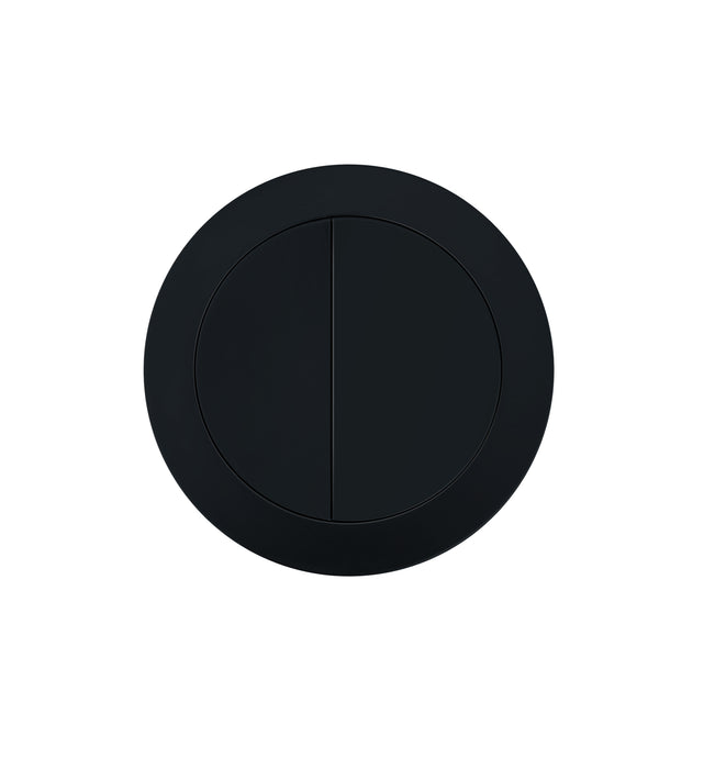 Matte Black Round Flush buttons