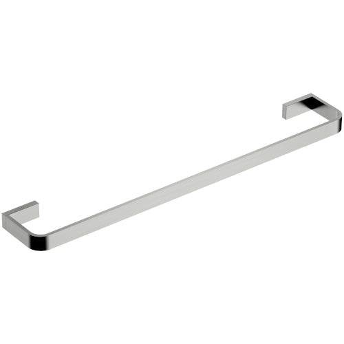 Millennium Inis 600mm Single Towel Rail - Brushed Nickel