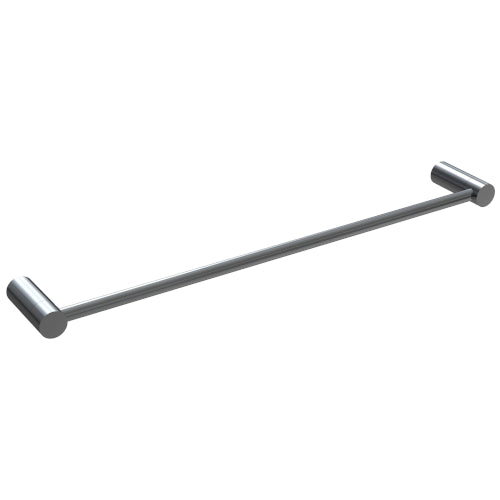 Millennium Finesa Single Towel Rail 600mm - Brushed Nickel