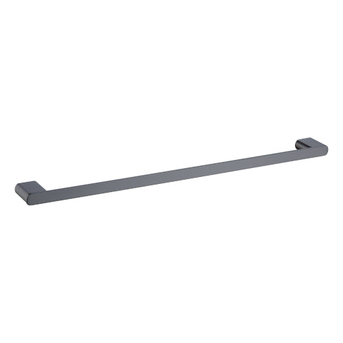 Millennium Zoya 800mm Single Towel Rail - Gunmetal