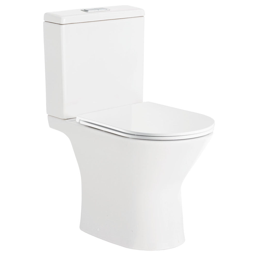 Fienza Chica Close-Coupled Toilet Suite - Slim Seat — goodbathco