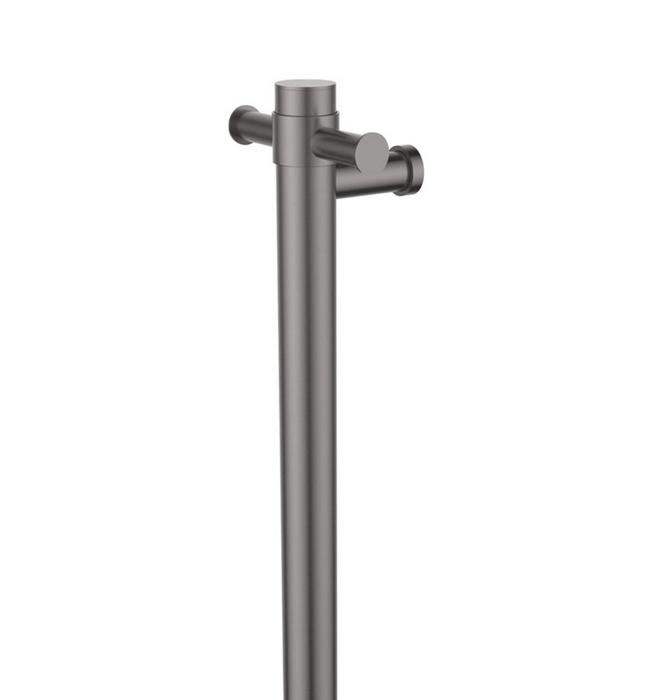 Fienza Isabella Vertical Heated Towel Rail - Gunmetal