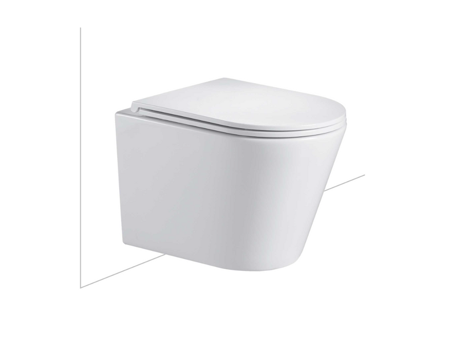 Seima Modia Wall Hung Toilet Pan & Seat