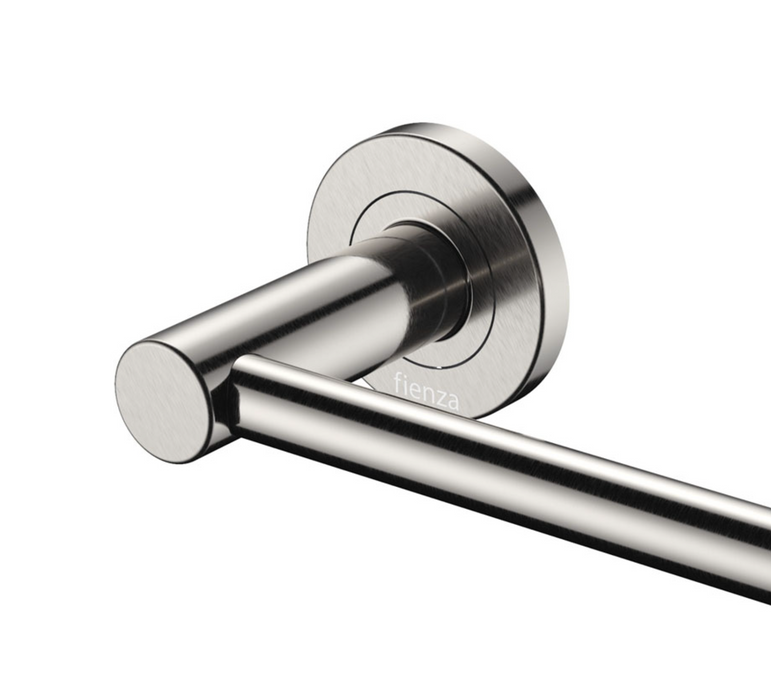 Fienza Kaya 900mm Single Towel Rail - Brushed Nickel