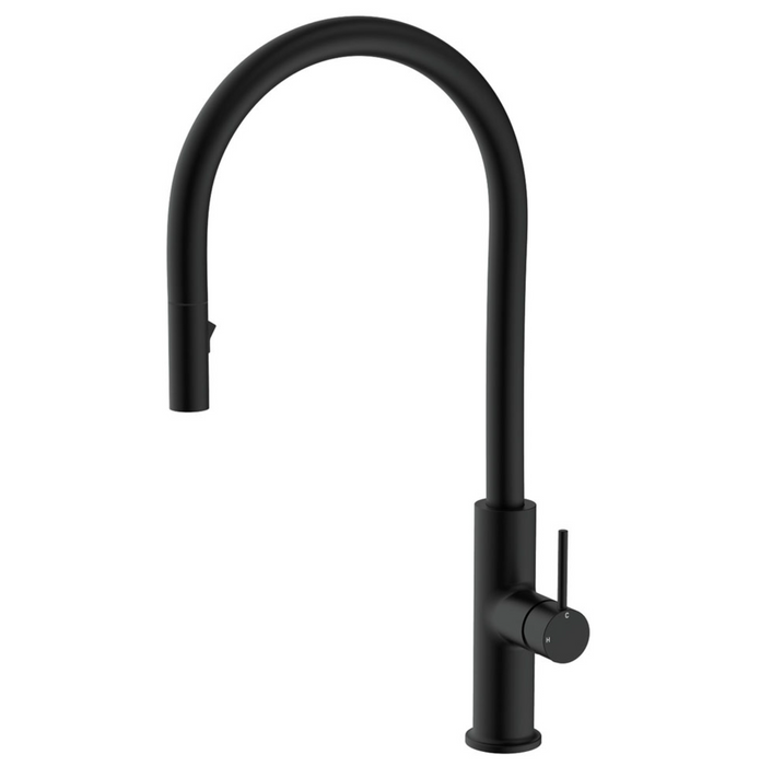 Fienza Kaya Pull-Out Sink Mixer - Matte Black