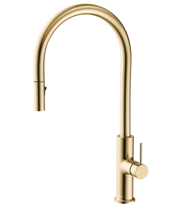 Fienza Kaya Pull-Out Sink Mixer - Urban Brass