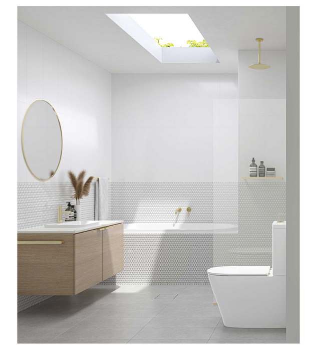 Seima Limni 135 inset bath - 1700mm