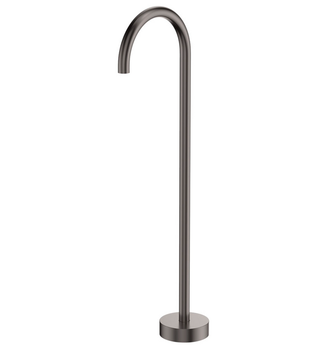 Fienza Kaya Floor Mounted Bath Outlet -  Gunmetal