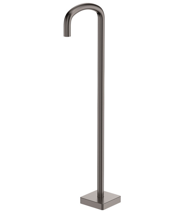 Fienza Tono Floor Mounted Bath Outlet -  Gunmetal