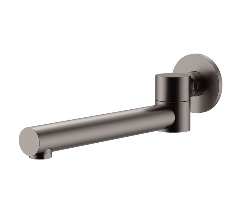 Fienza Michelle Swivel Bath Outlet - Gunmetal