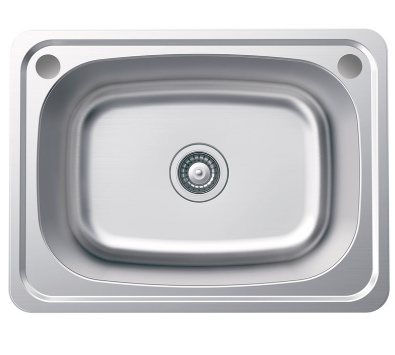 Fienza Tiva 45L Laundry Sink - Stainless Steel