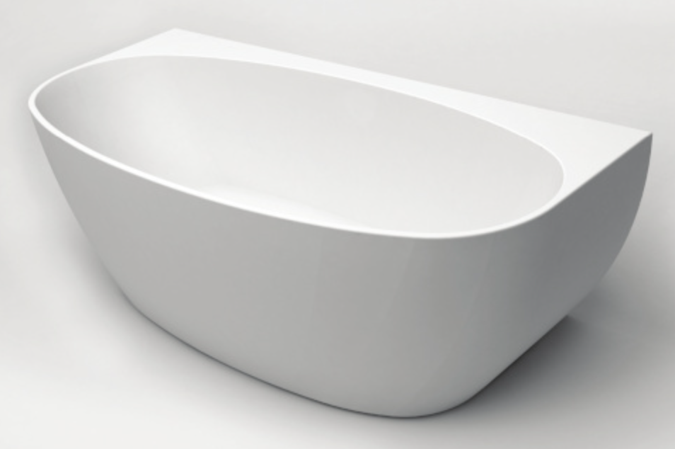 Millennium Celine Back To Wall Free Standing Bath - 1500mm