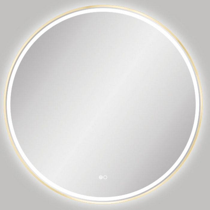 Fienza Reba LED Mirror 900mm - Urban Brass