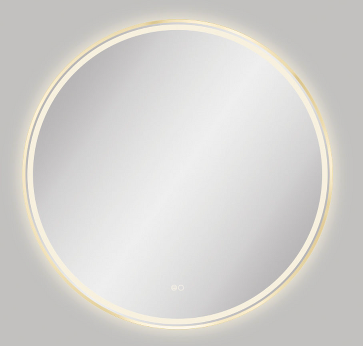 Fienza Reba LED Mirror 900mm - Urban Brass