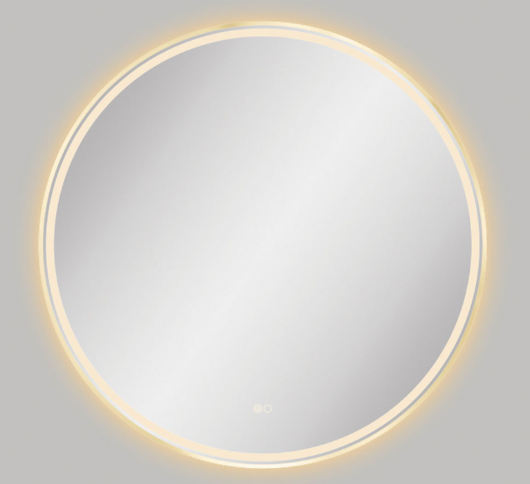 Fienza Reba LED Mirror 900mm - Urban Brass