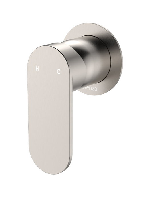 Fienza Empire Slim Wall Mixer - Brushed Nickel