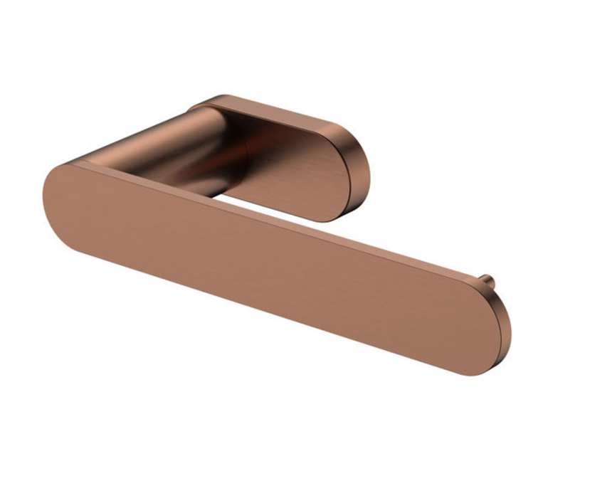 Fienza Empire Slim Toilet Roll Holder - Brushed Cooper