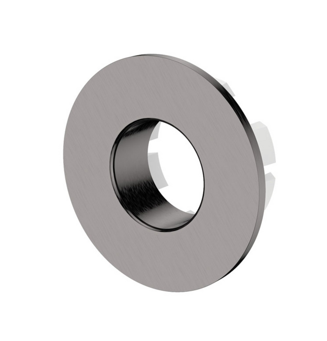 Fienza Round Overflow Ring - Gun Metal