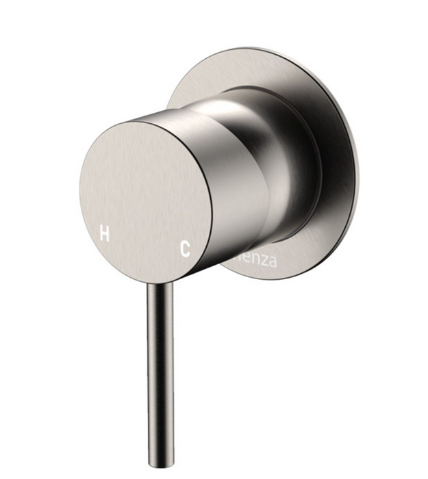 Fienza Kaya Wall Mixer - Brushed Nickel