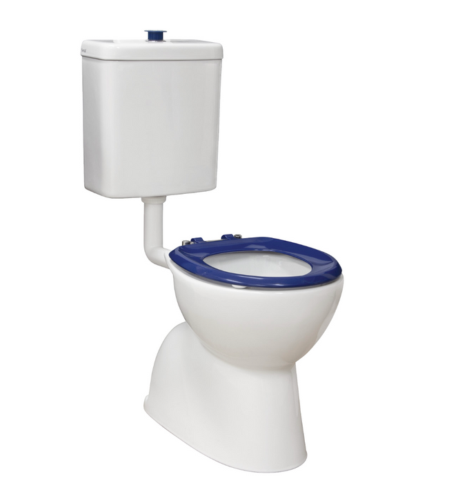 Fienza Stella Link Toilet Suite  - Blue Seat