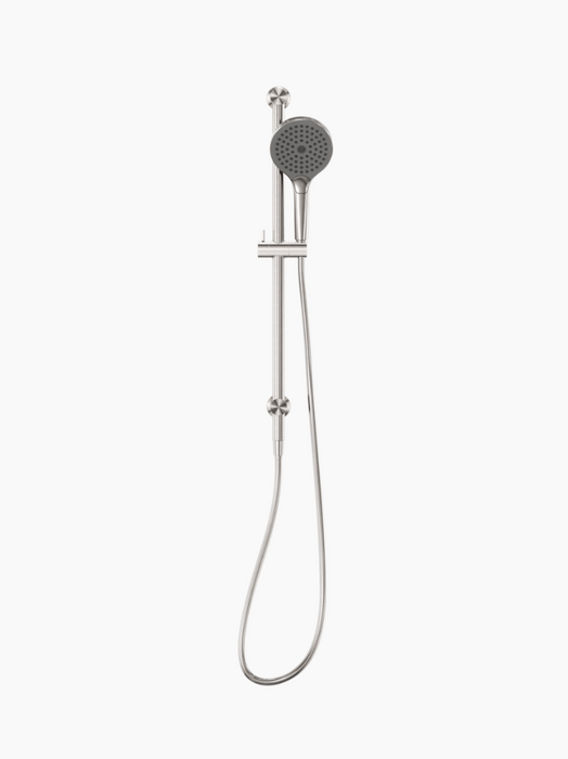 Nero Opal Air II Rail Shower - Brushed Nickel