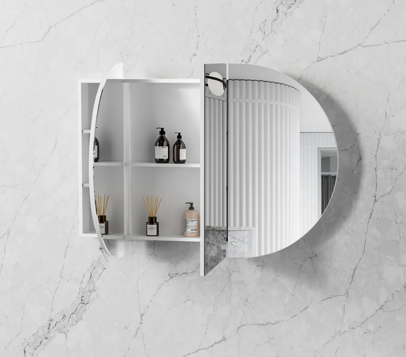 Otti Bondi Shaving Cabinet - 1200mm x 750mm - Matte White