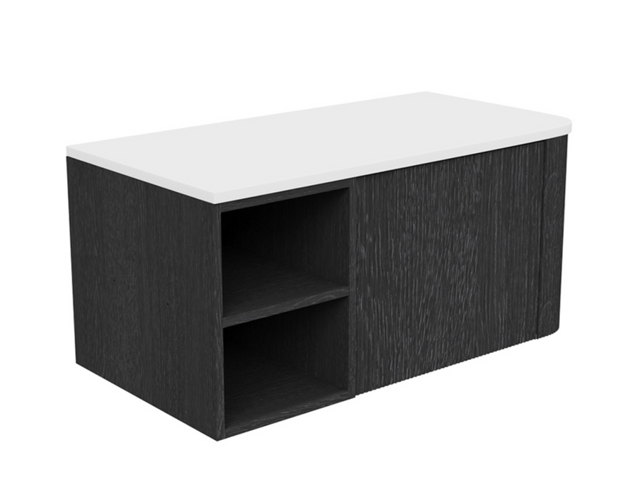 Fienza Margot Wall Hung Cabinet - Left Shelf - 900mm