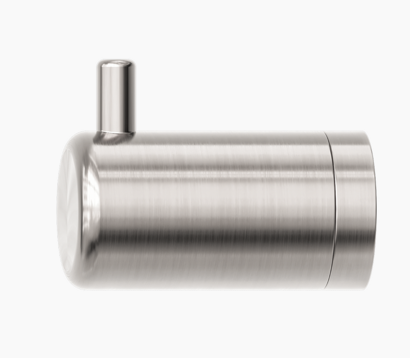 Nero Mecca Care Robe Hook - Brushed Nickel