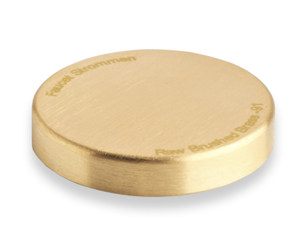 Faucet Strommen Bar Pull Centre Flute 190 (160HS) - Raw Brushed Brass