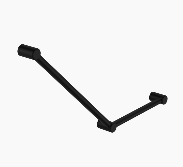 Nero Mecca Care 32mm Ambulant Grab Rail 45 Degree 750 x 450mm - Matte Black
