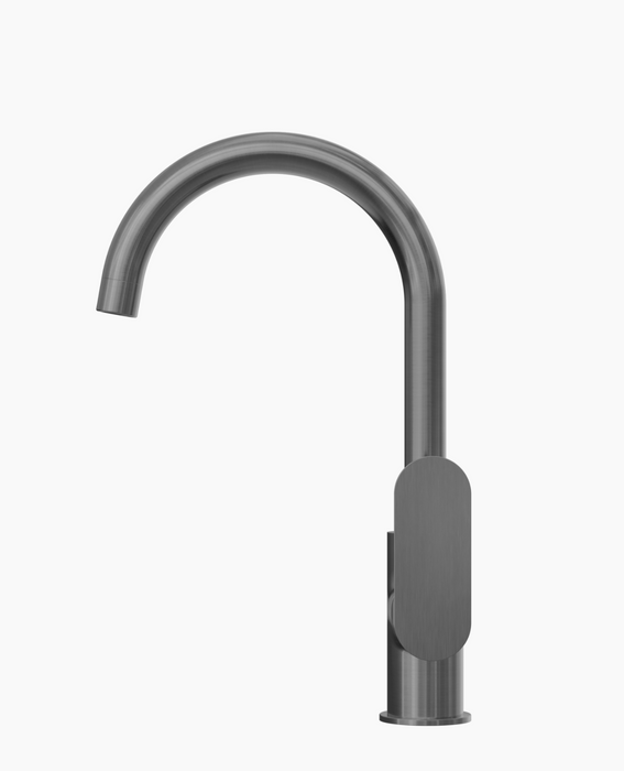 Nero Ecco Sink Mixer - Gun Metal