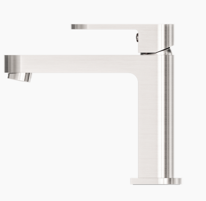 Nero Ecco Basin Mixer - Brushed Nickel