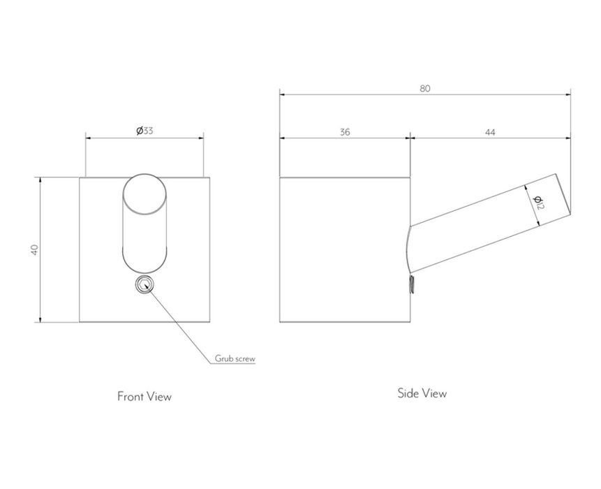 ABI Modi Towel Hook Set - Stainless Steel